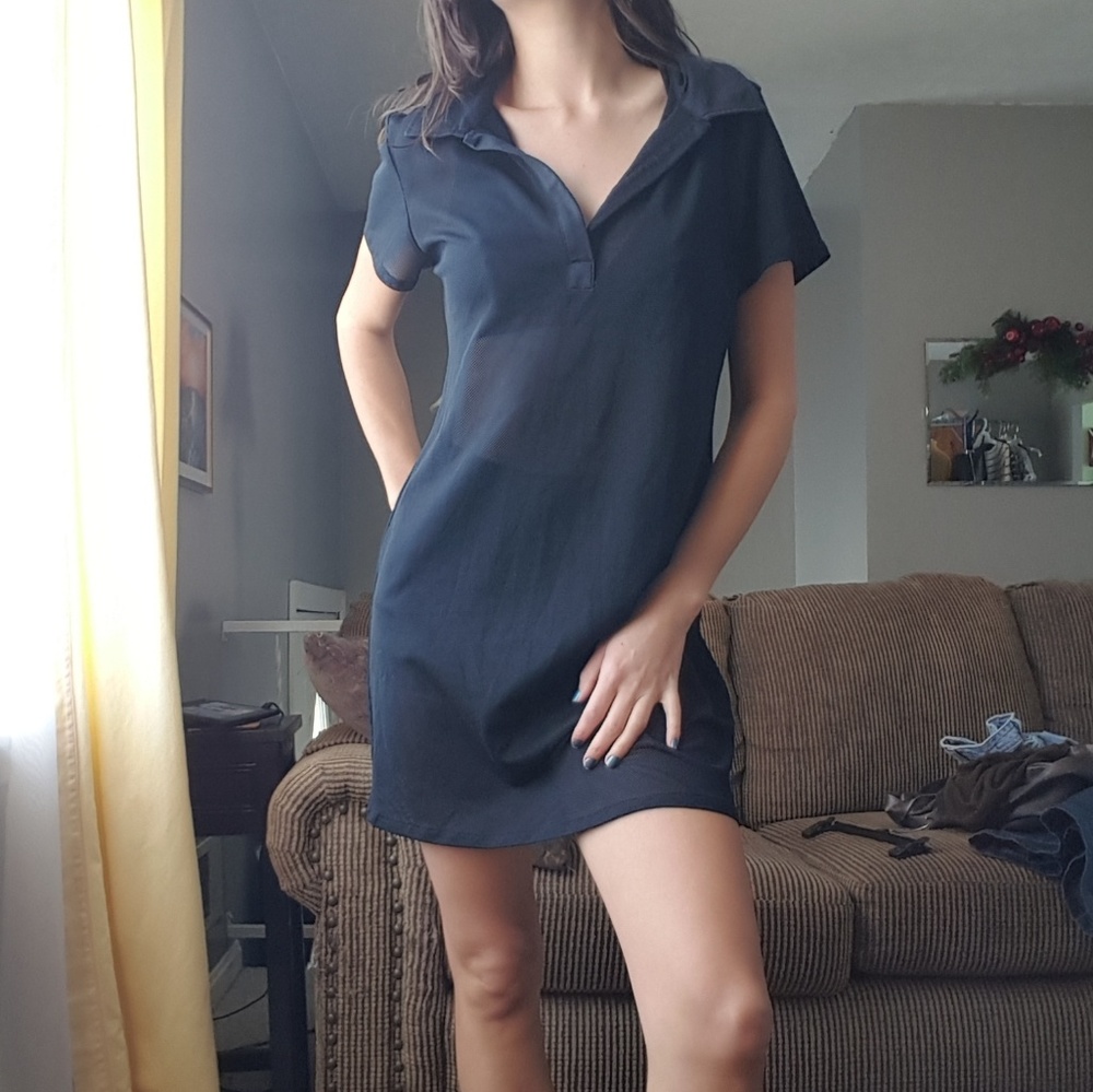 Sheer mesh dress - Picture 1 of 3